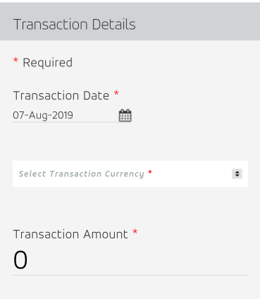 Transaction Details