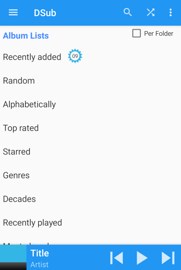 サーバー接続画面